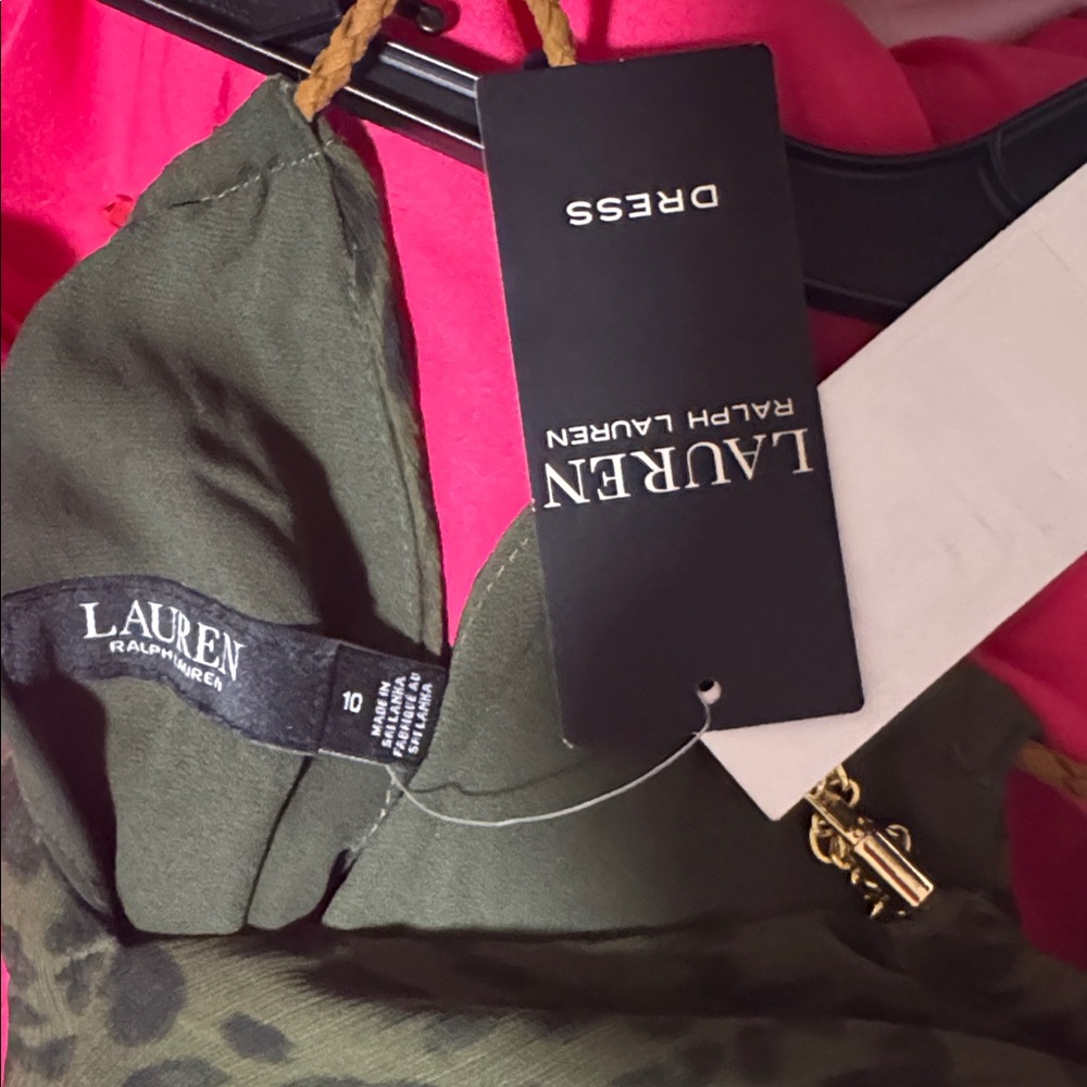 Ralph Lauren Green and Black Maxi Dress - Picture 8 of 8